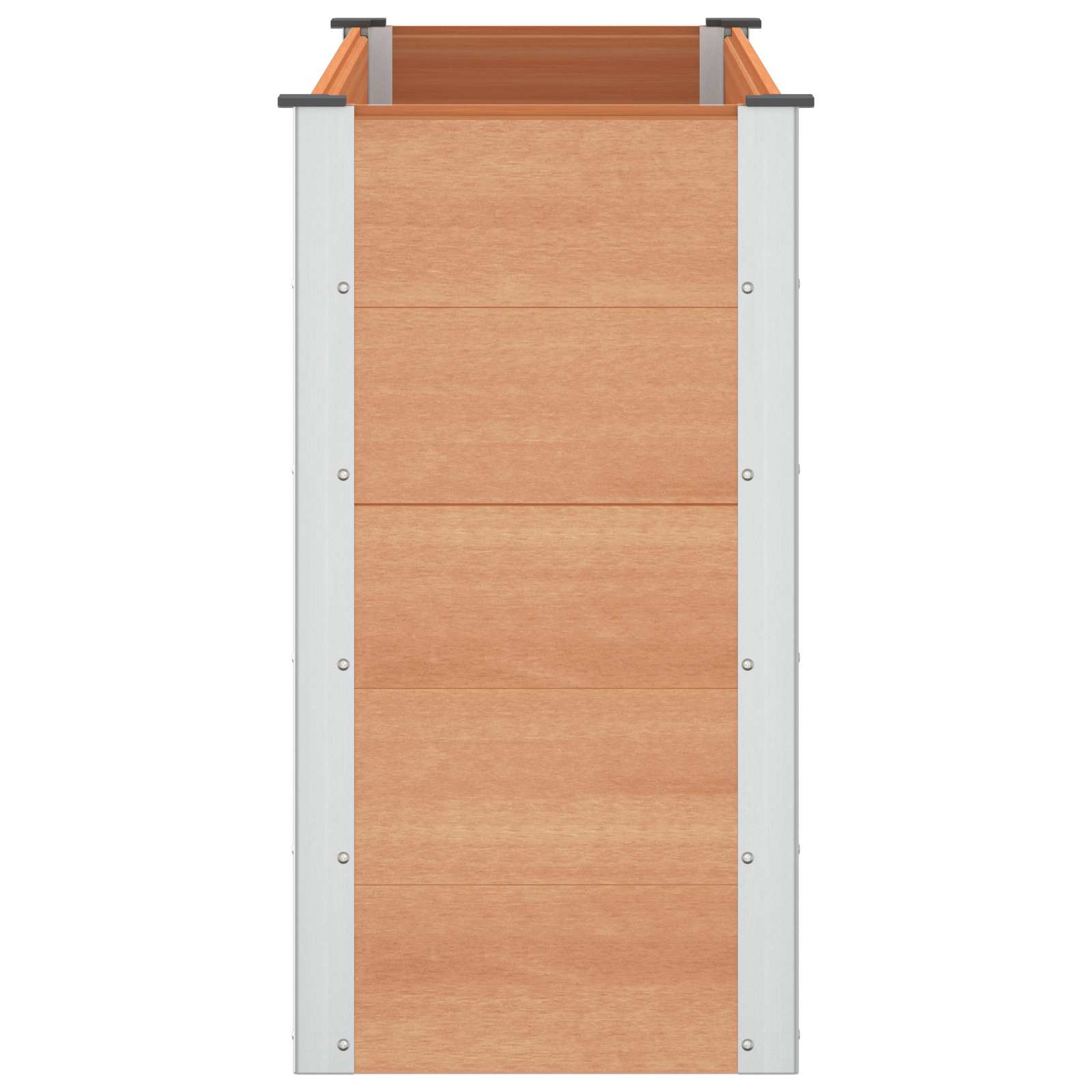 Letto rialzato da giardino Marrone 150 x 50 x 91 cm | homemem39