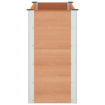 Letto rialzato da giardino Marrone 150 x 50 x 91 cm | homemem39