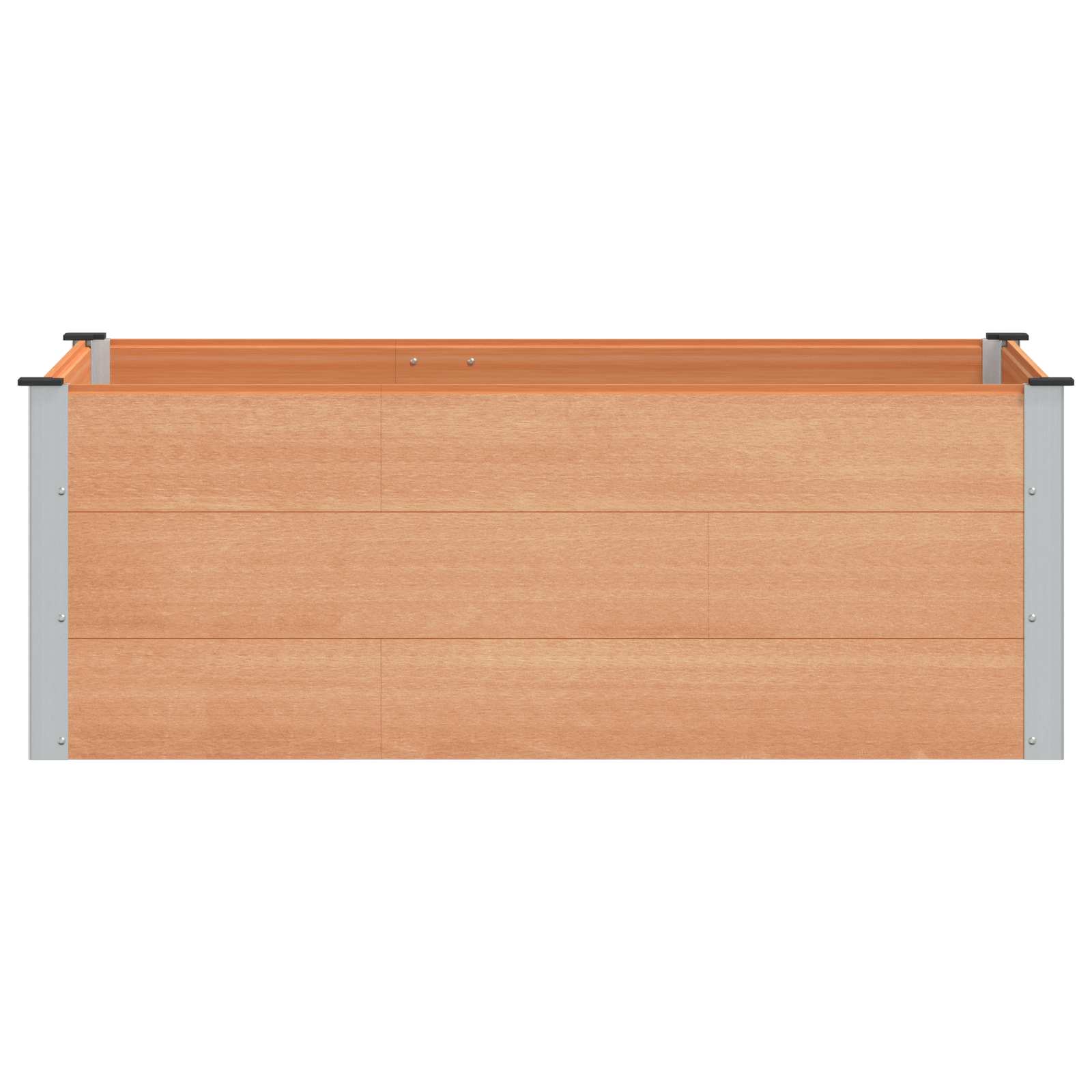 Letto rialzato da giardino Marrone 150 x 100 x 54 cm | homemem39