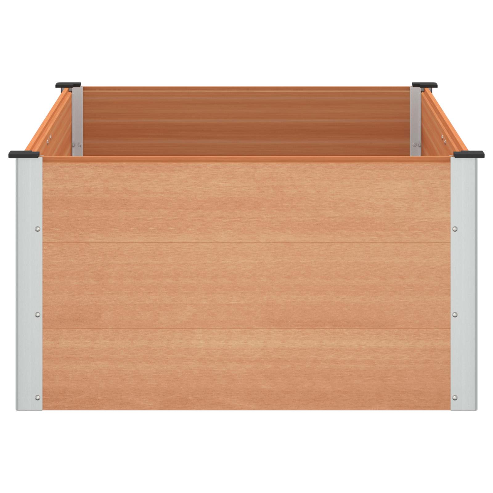 Letto rialzato da giardino Marrone 150 x 100 x 54 cm | homemem39