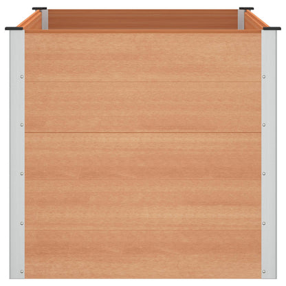 Letto rialzato da giardino Marrone 150 x 100 x 91 cm | homemem39
