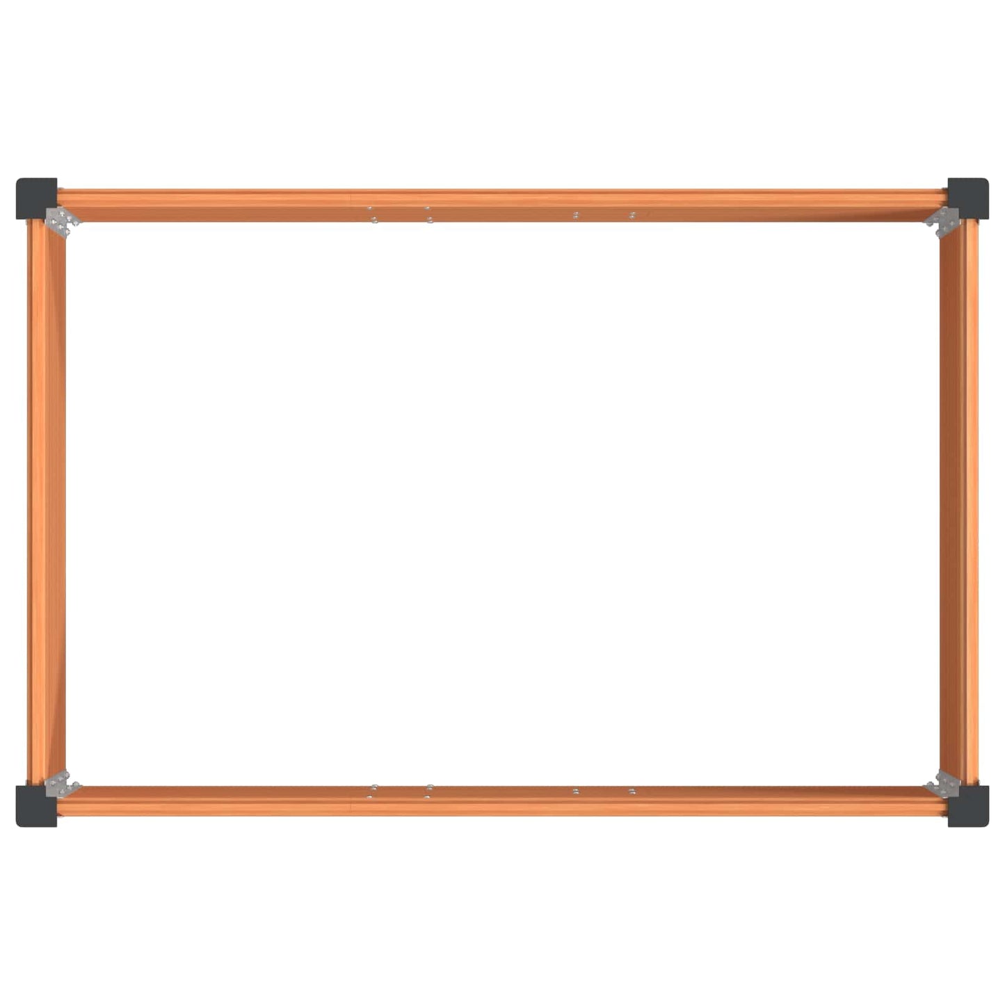 Letto rialzato da giardino Marrone 150 x 100 x 91 cm | homemem39