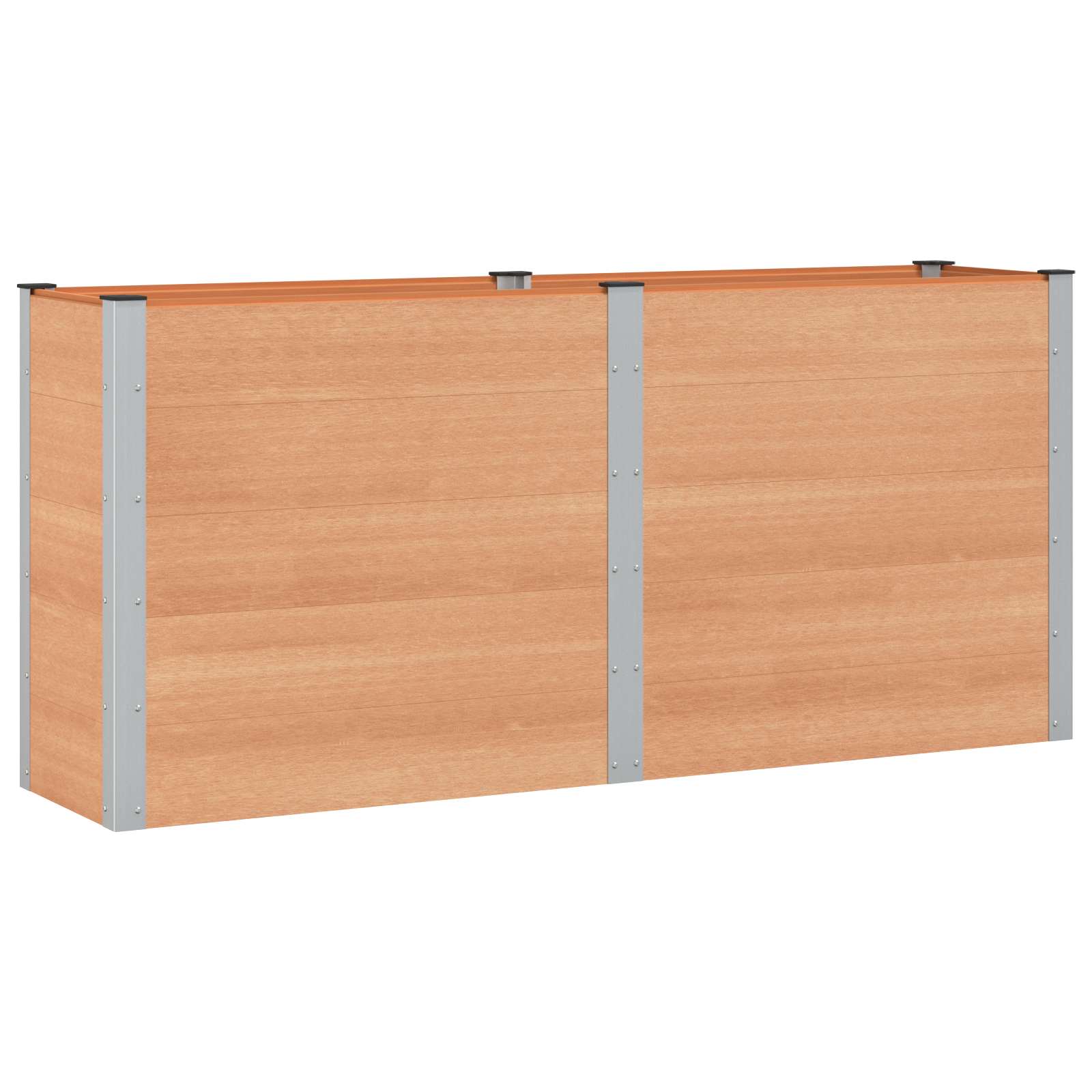 Letto rialzato da giardino Marrone 200 x 50 x 91 cm | homemem39