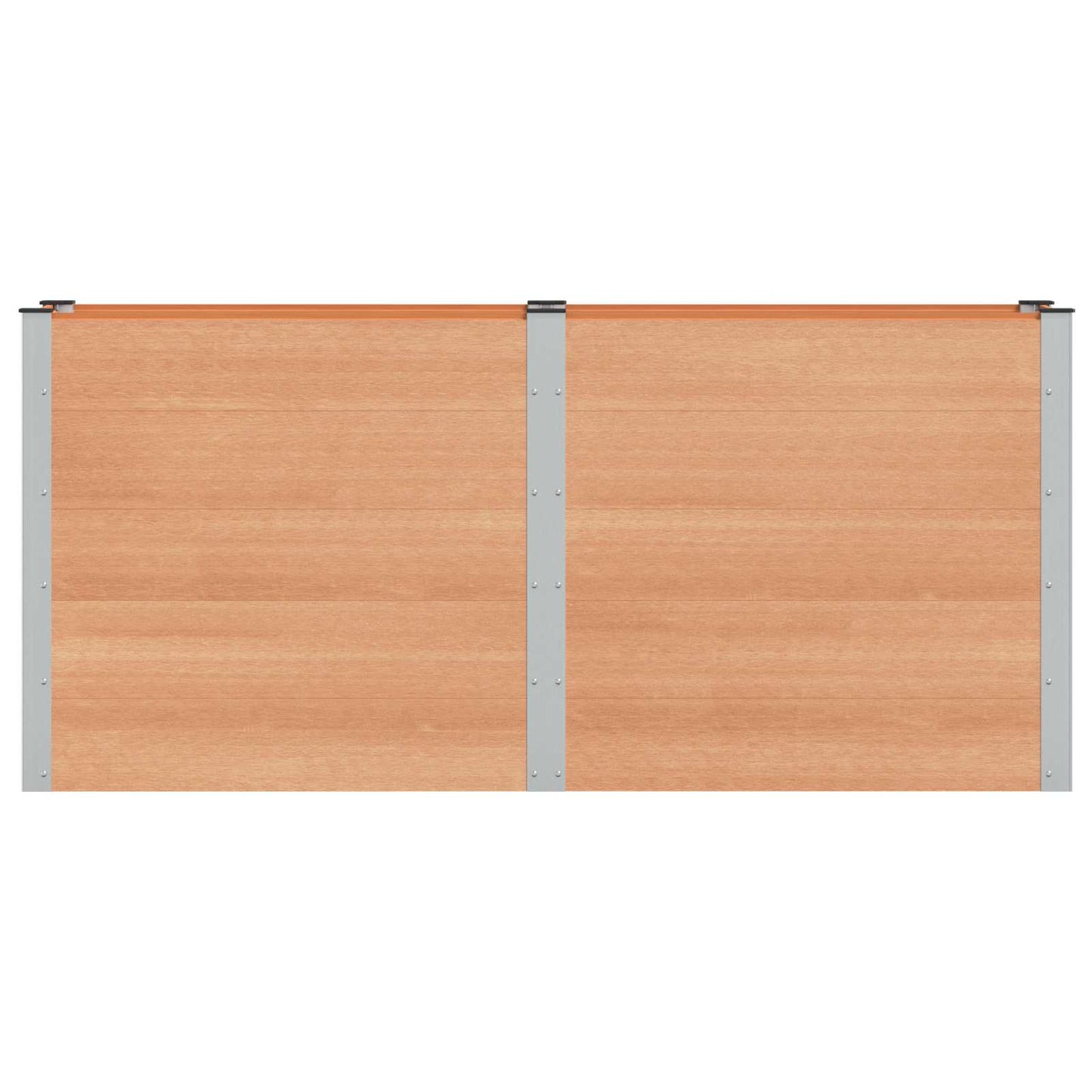 Letto rialzato da giardino Marrone 200 x 50 x 91 cm | homemem39