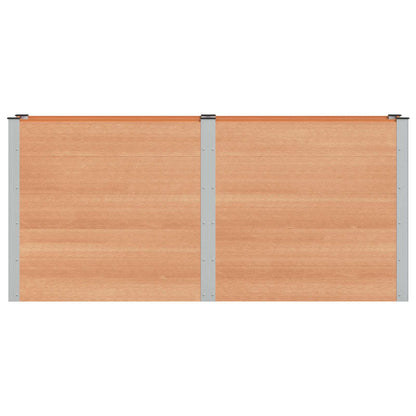 Letto rialzato da giardino Marrone 200 x 50 x 91 cm | homemem39