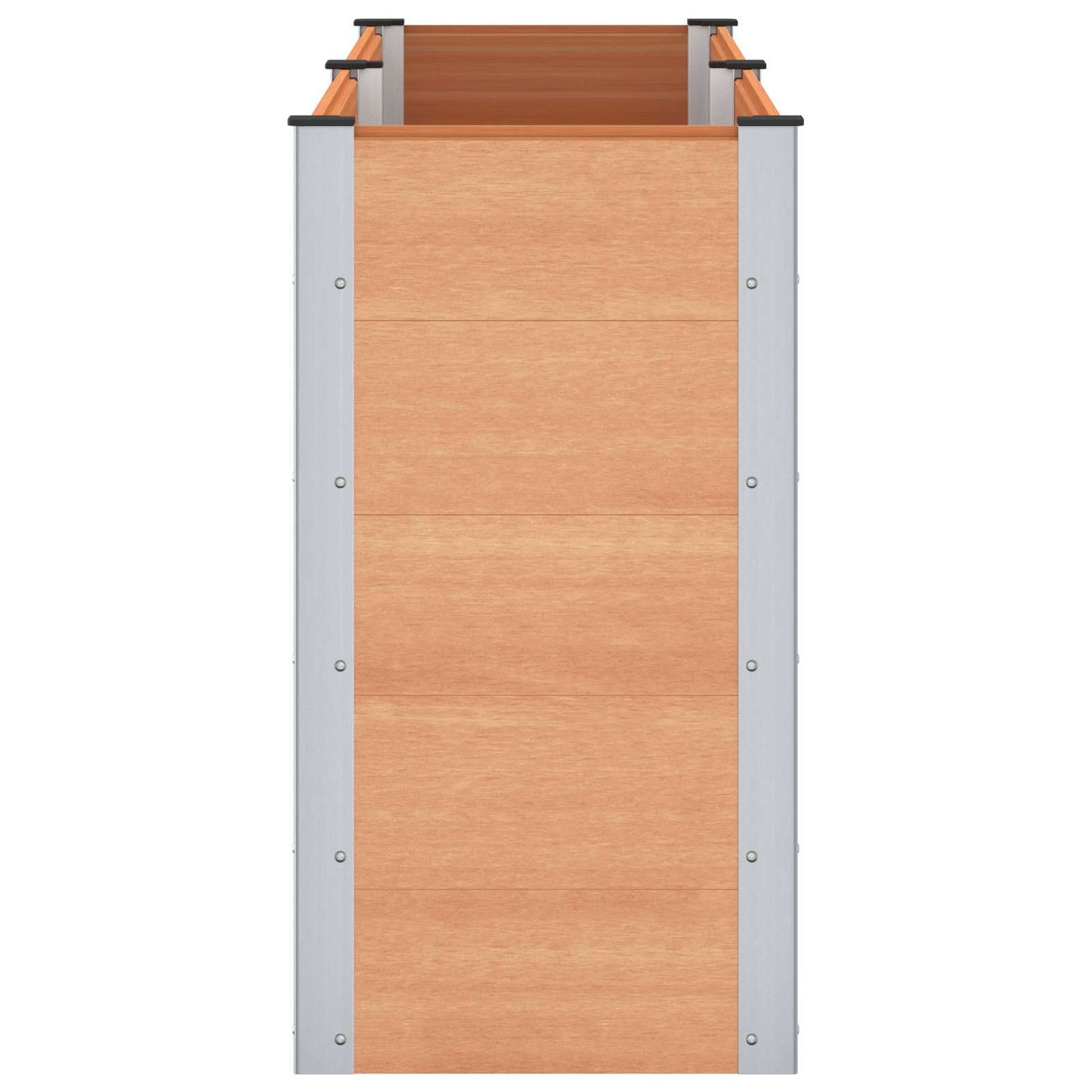 Letto rialzato da giardino Marrone 200 x 50 x 91 cm | homemem39