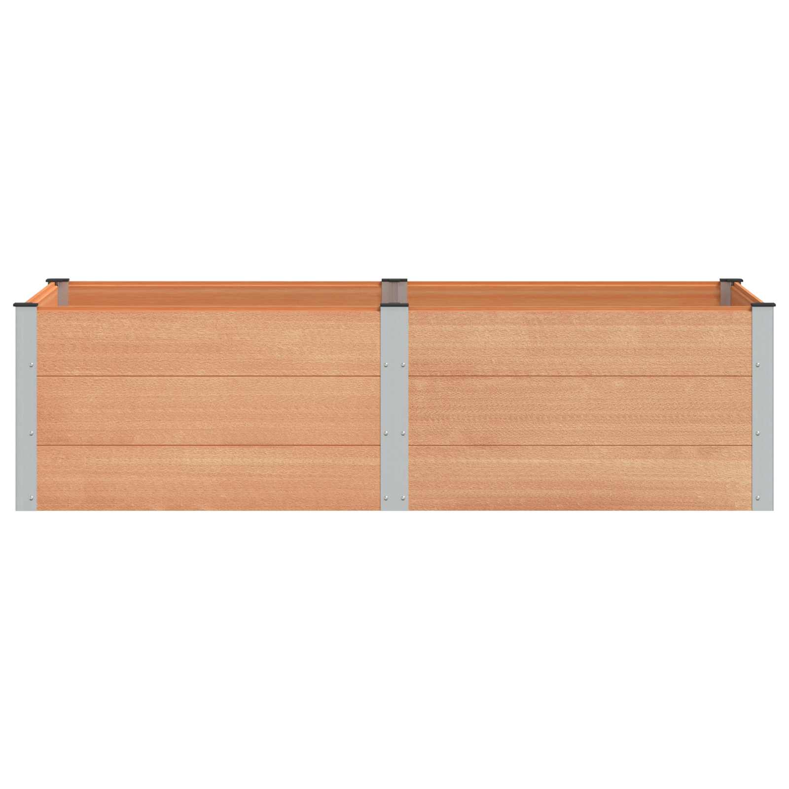 Letto rialzato da giardino Marrone 200 x 100 x 54 cm | homemem39