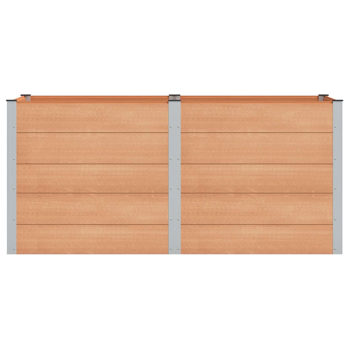 Letto rialzato da giardino Marrone 200 x 100 x 91 cm | homemem39