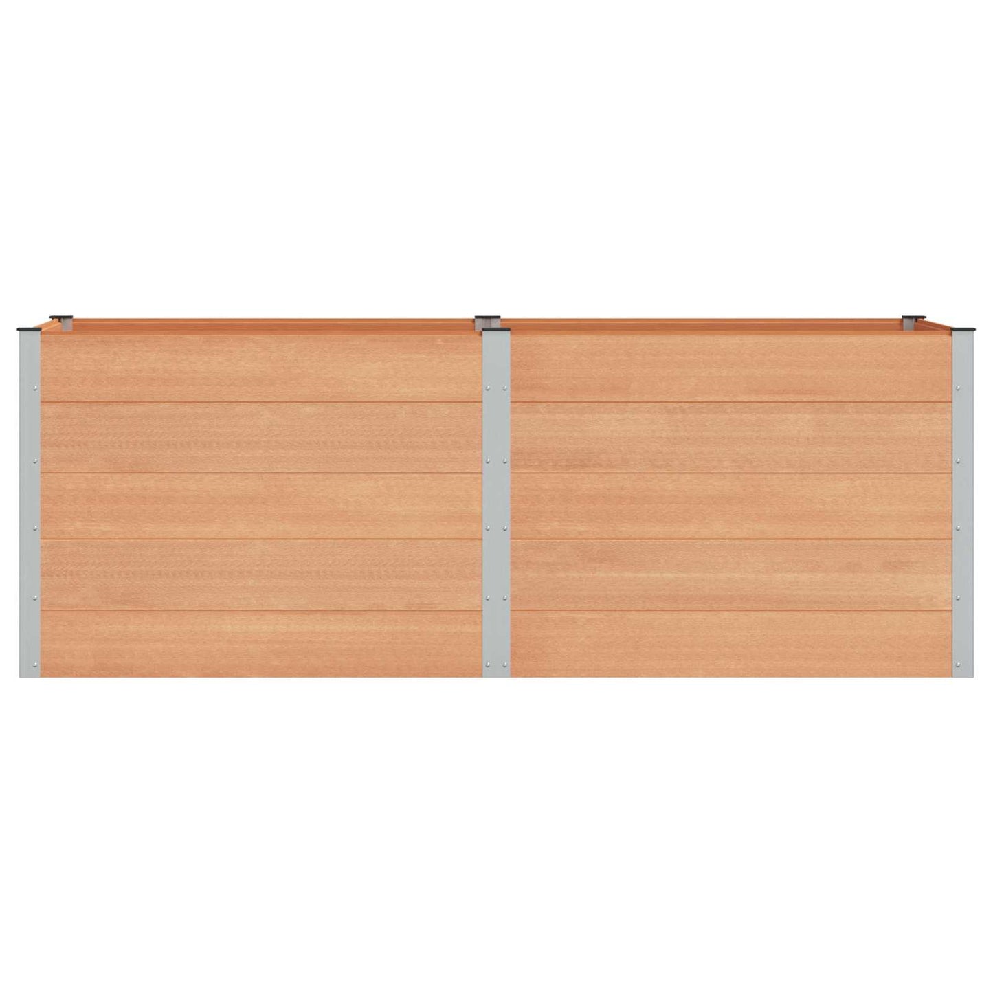 Letto rialzato da giardino Marrone 250 x 100 x 91 cm