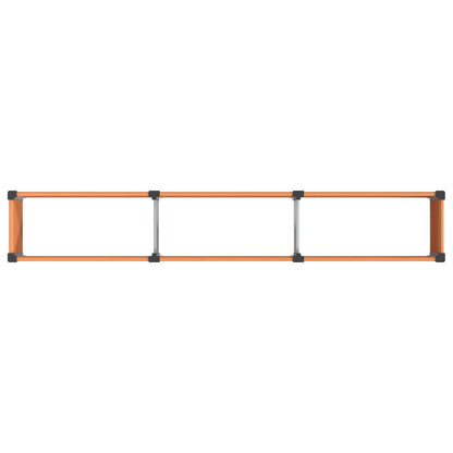 Letto rialzato da giardino Marrone 300 x 50 x 54 cm | homemem39