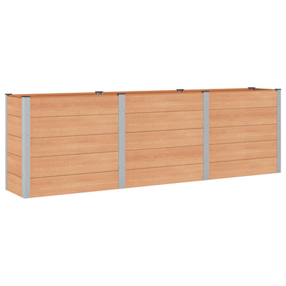 Letto rialzato da giardino Marrone 300 x 50 x 91 cm | homemem39