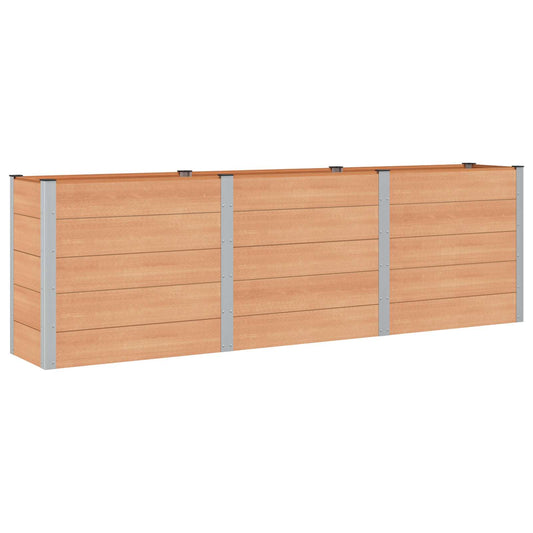 Letto rialzato da giardino Marrone 300 x 50 x 91 cm | homemem39