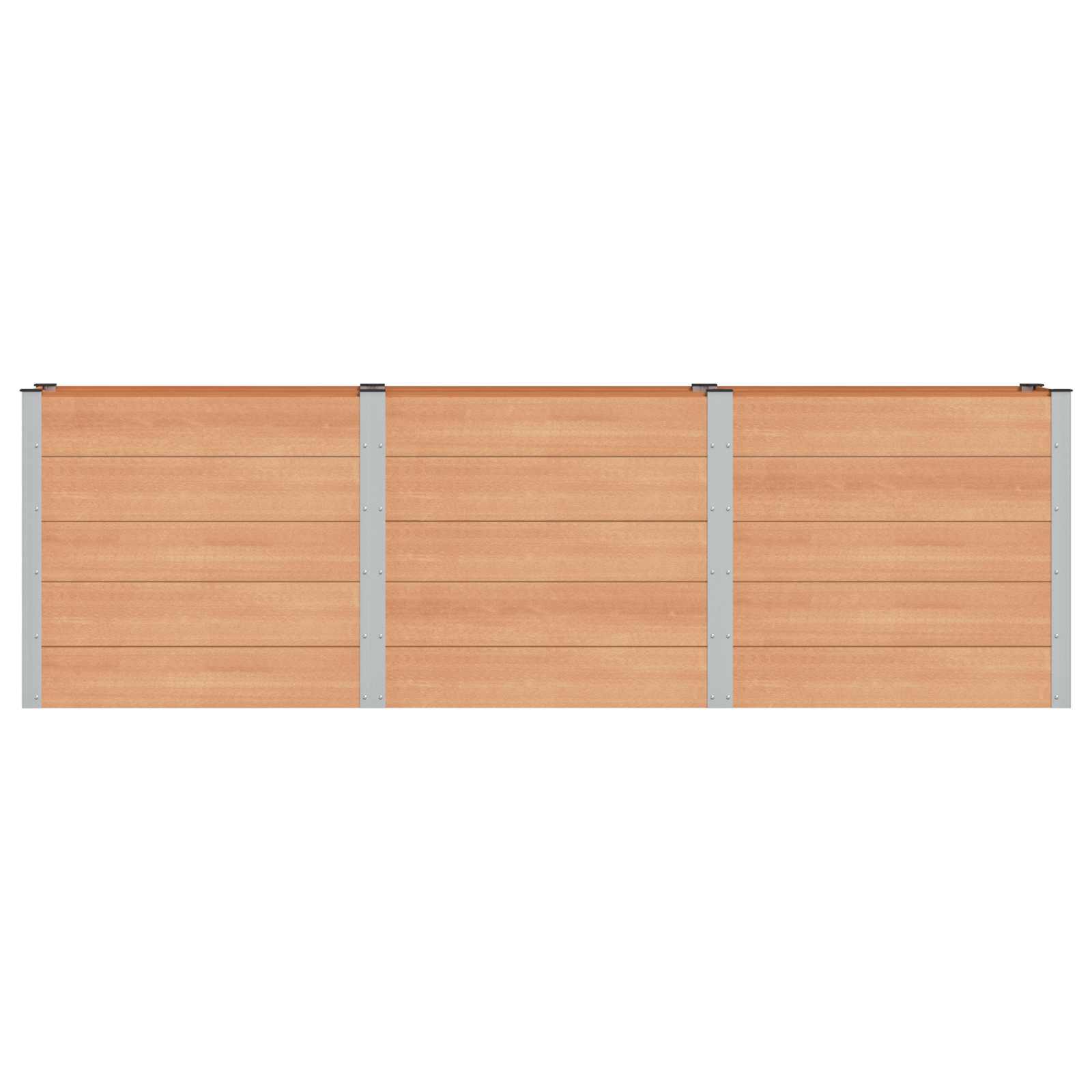 Letto rialzato da giardino Marrone 300 x 50 x 91 cm | homemem39