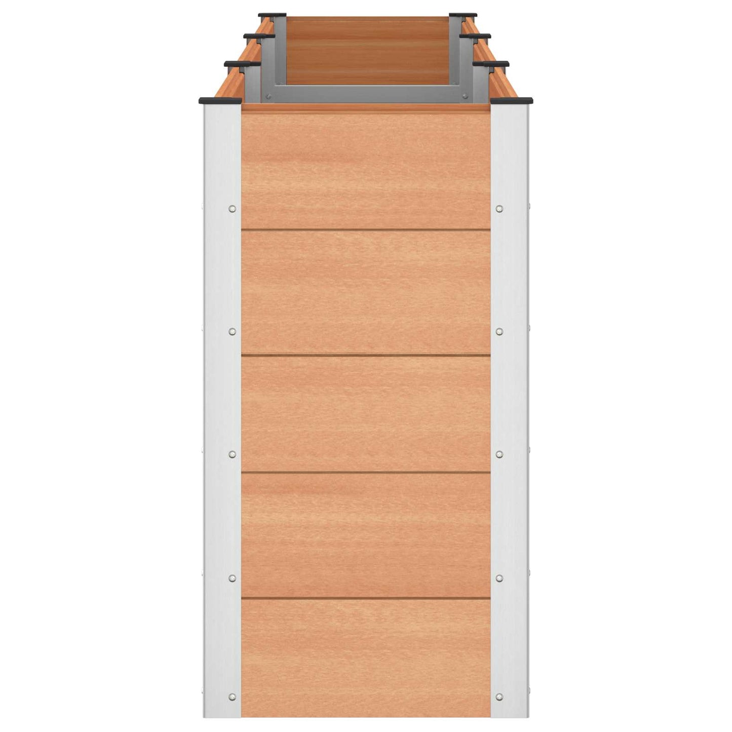 Letto rialzato da giardino Marrone 300 x 50 x 91 cm | homemem39
