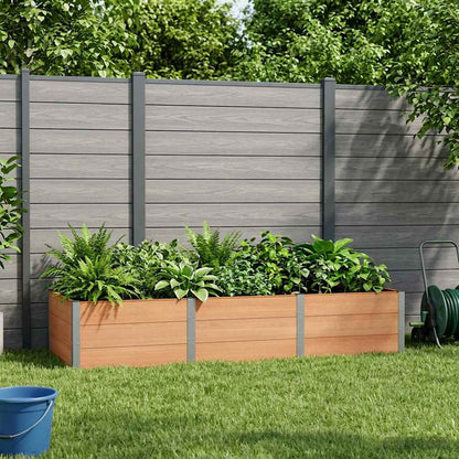 Letto rialzato da giardino Marrone 300 x 100 x 54 cm