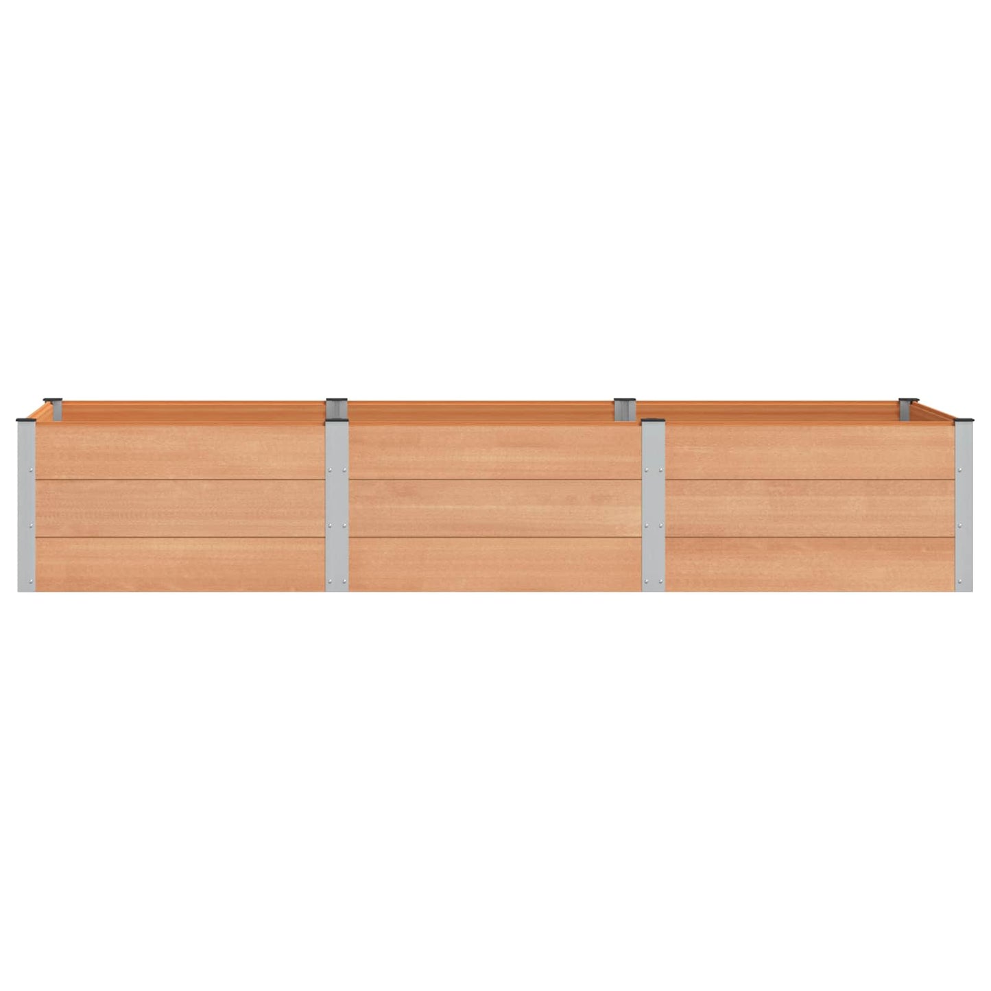 Letto rialzato da giardino Marrone 300 x 100 x 54 cm | homemem39