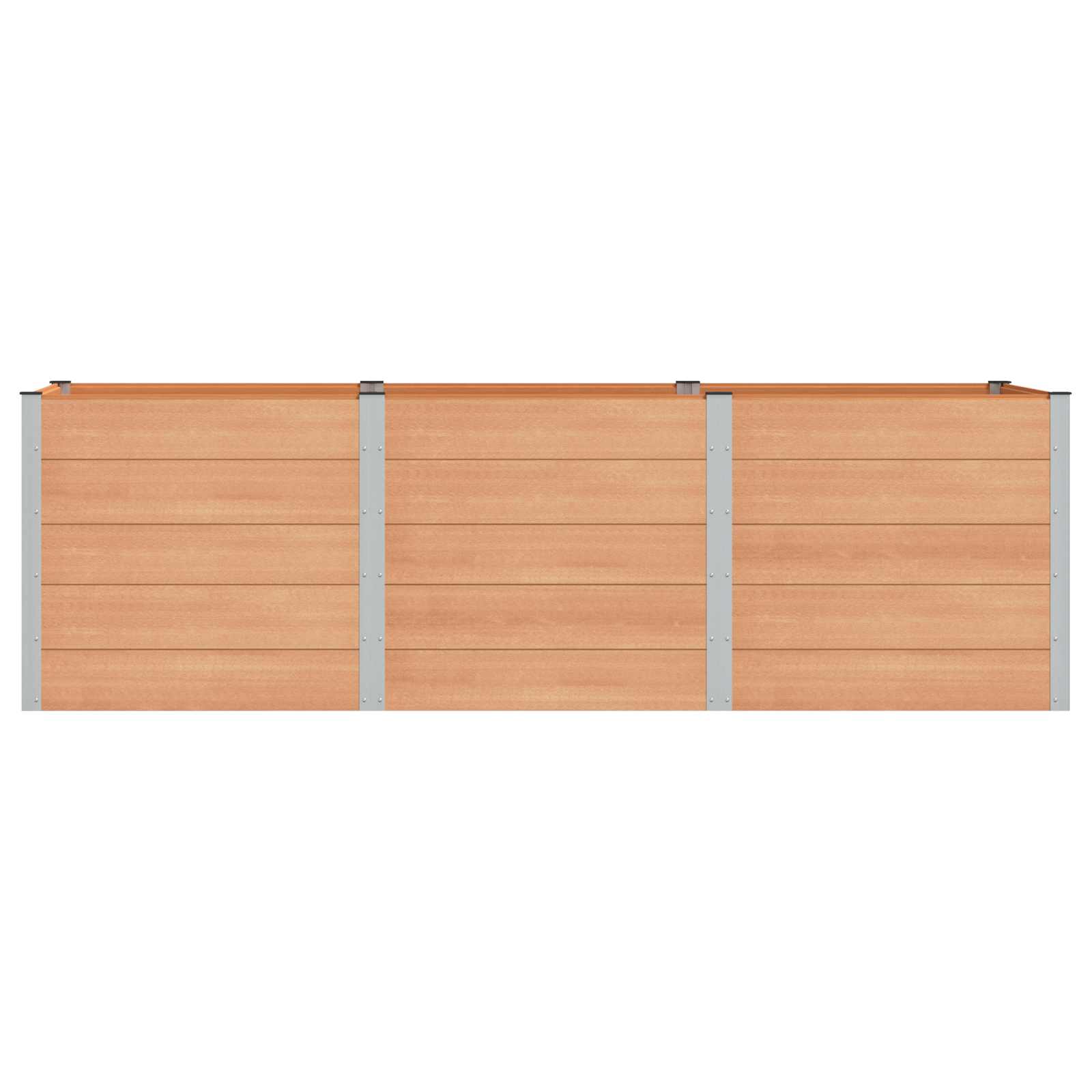Letto rialzato da giardino Marrone 300 x 100 x 91 cm | homemem39