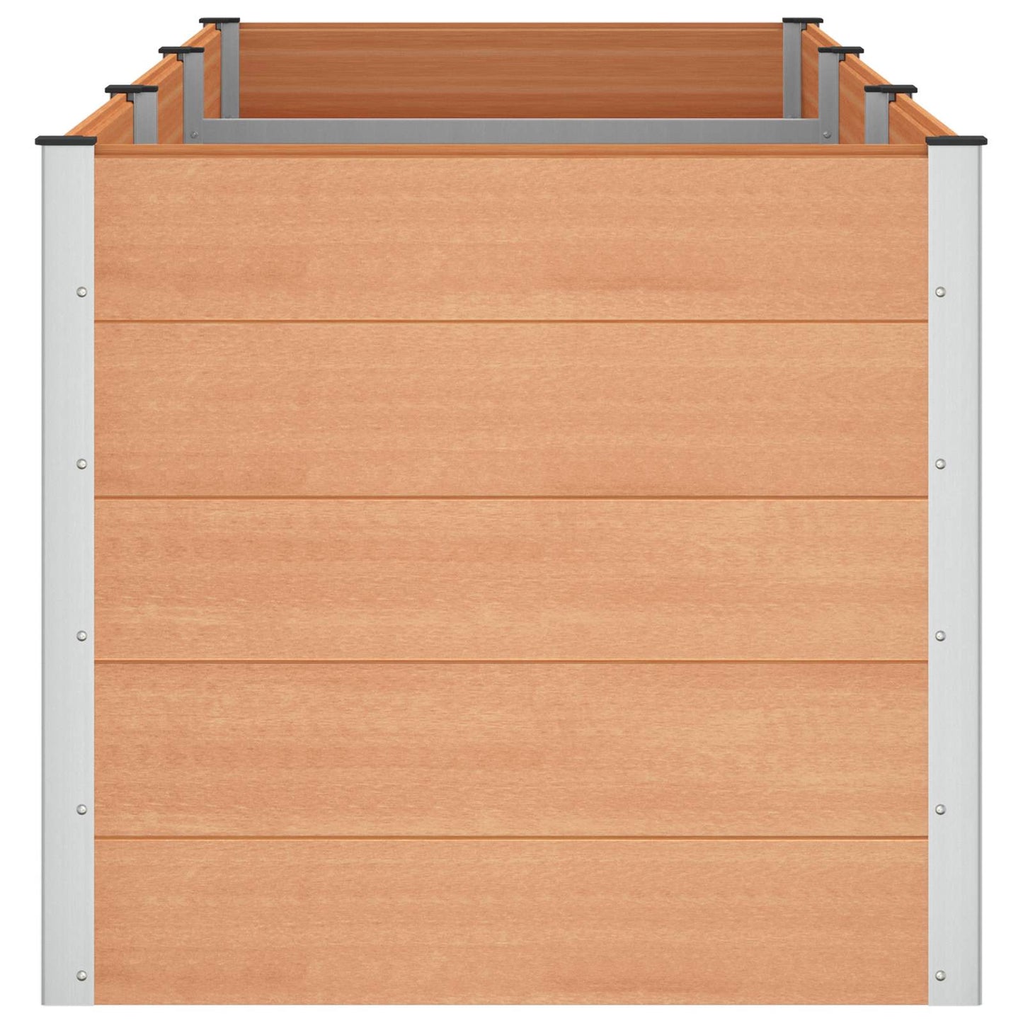 Letto rialzato da giardino Marrone 300 x 100 x 91 cm | homemem39