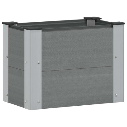 Letto rialzato da giardino Grigio 50 x 30 x 36 cm | homemem39