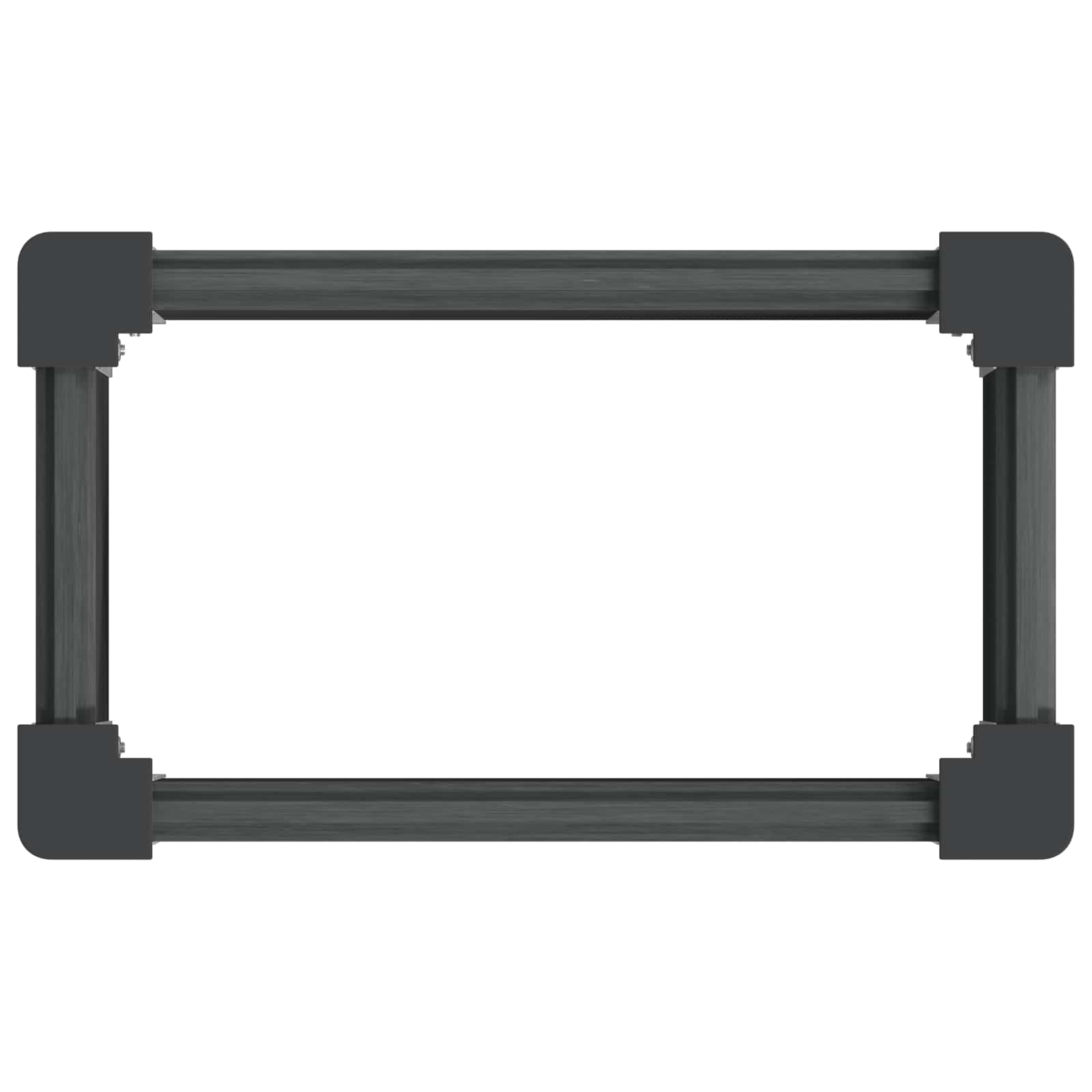 Letto rialzato da giardino Grigio 50 x 30 x 36 cm | homemem39