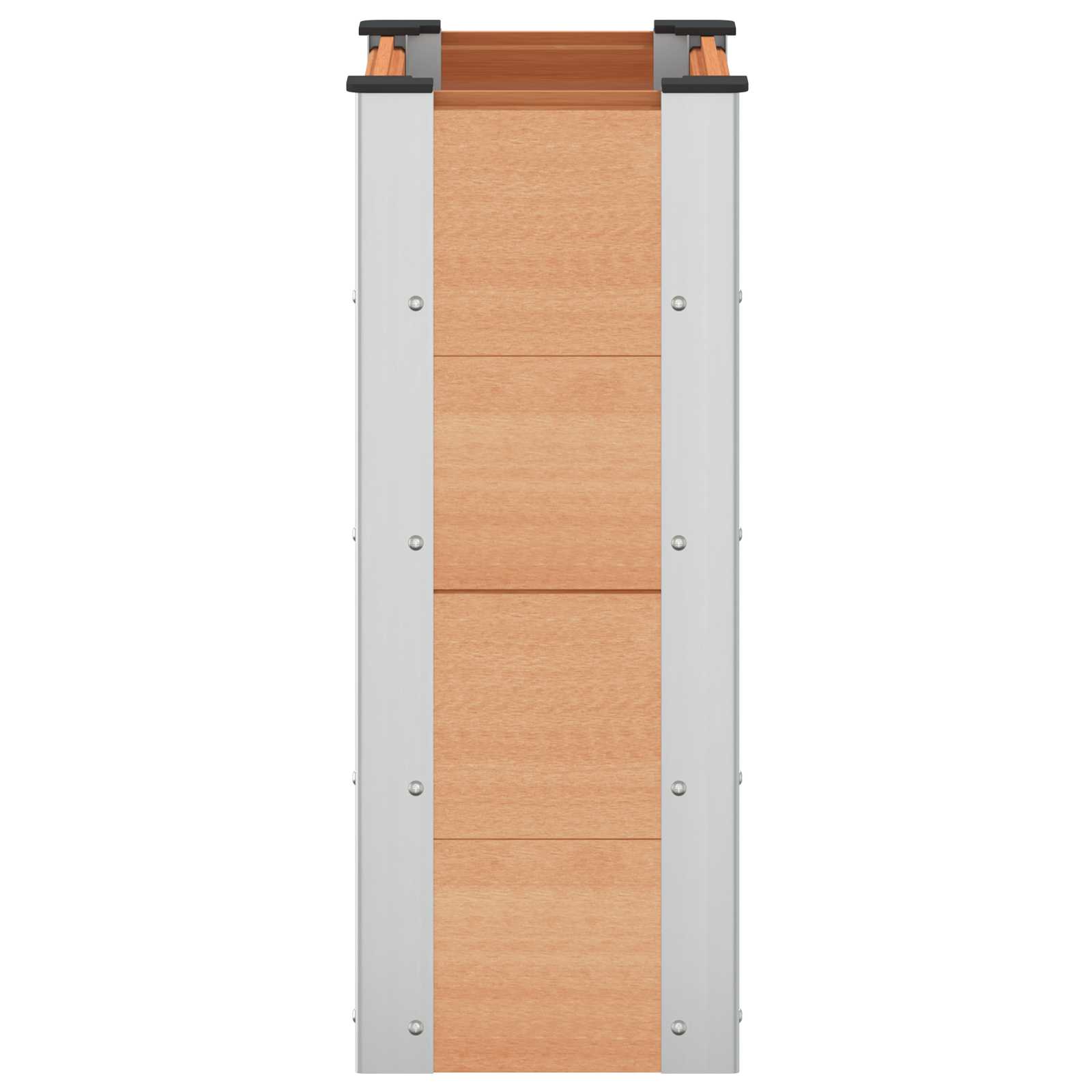 Letto rialzato da giardino Marrone 50 x 30 x 72 cm | homemem39