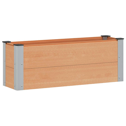 Letto rialzato da giardino Marrone 100 x 30 x 36 cm | homemem39