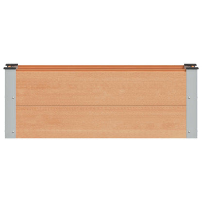 Letto rialzato da giardino Marrone 100 x 30 x 36 cm | homemem39