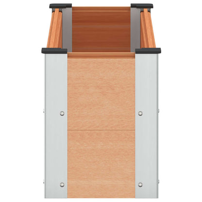 Letto rialzato da giardino Marrone 100 x 30 x 36 cm | homemem39
