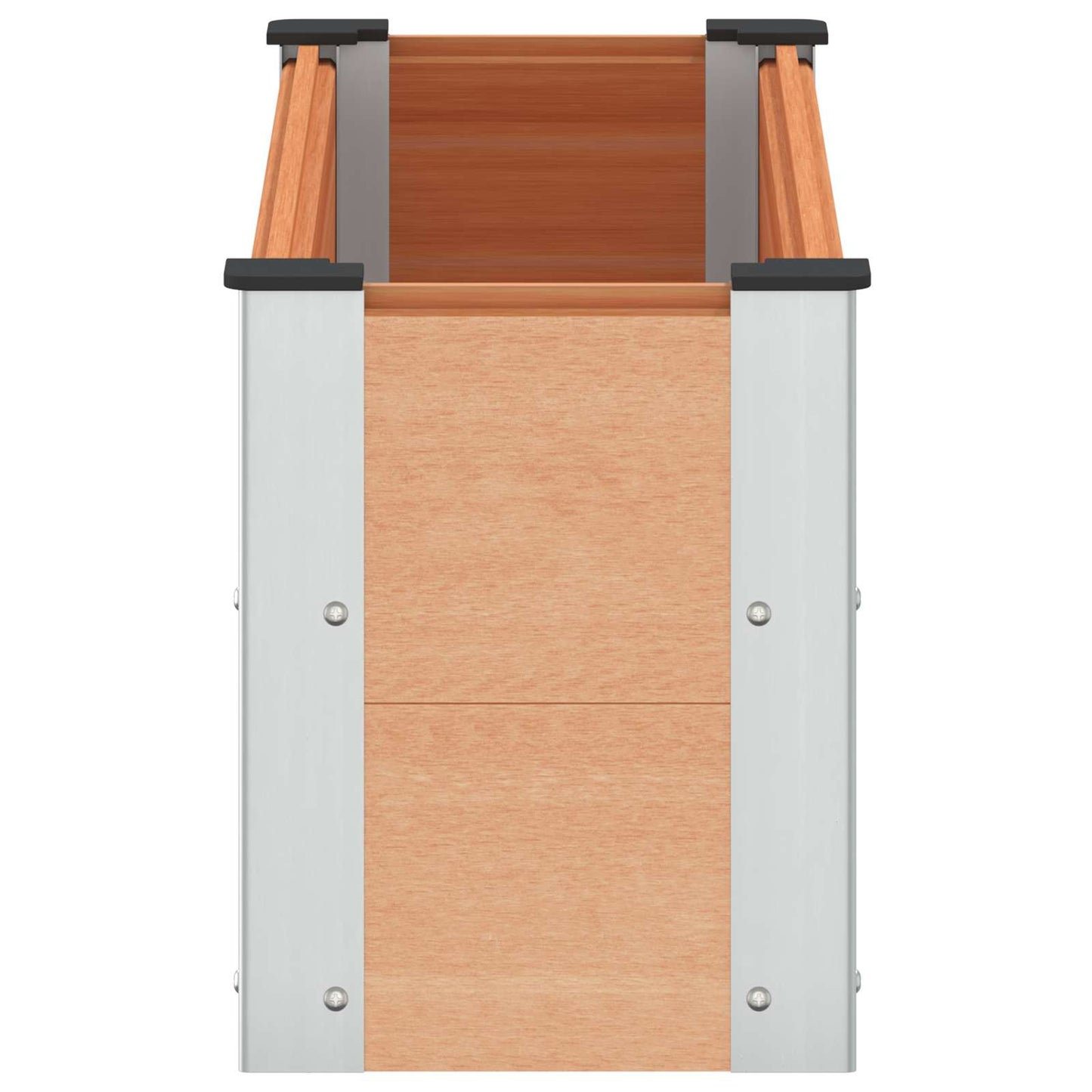 Letto rialzato da giardino Marrone 100 x 30 x 36 cm