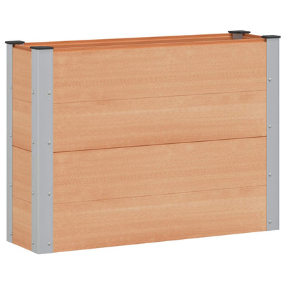 Letto rialzato da giardino Marrone 100 x 30 x 72 cm | homemem39