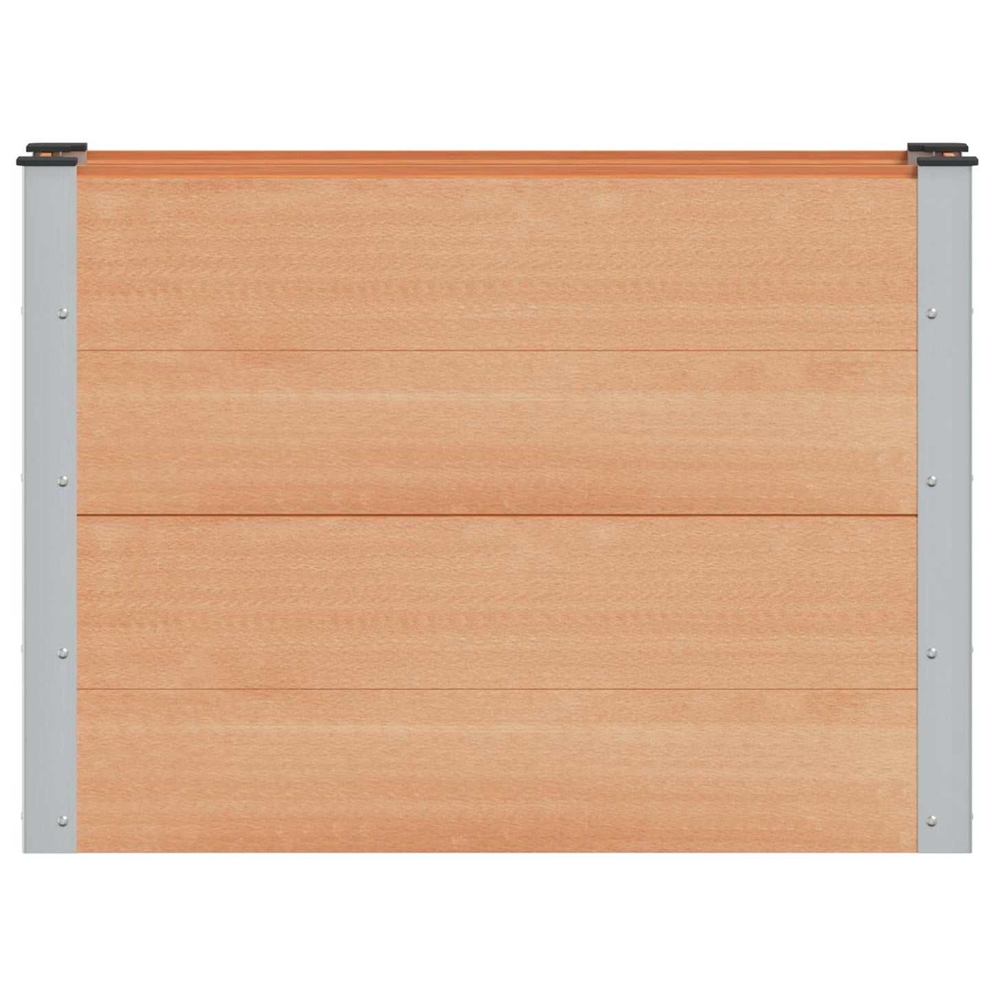 Letto rialzato da giardino Marrone 100 x 30 x 72 cm