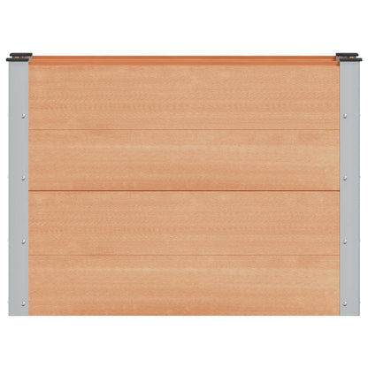 Letto rialzato da giardino Marrone 100 x 30 x 72 cm
