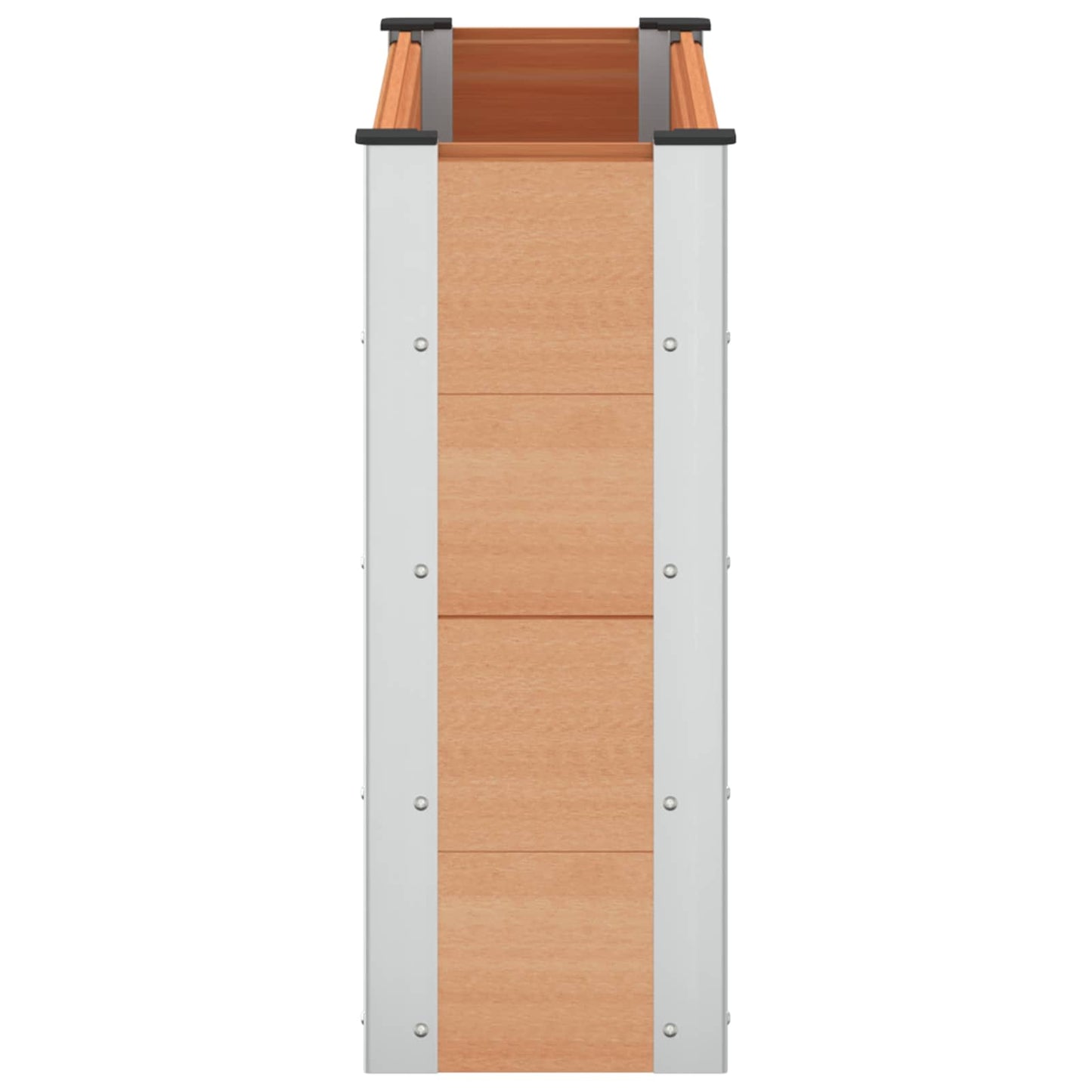 Letto rialzato da giardino Marrone 100 x 30 x 72 cm | homemem39