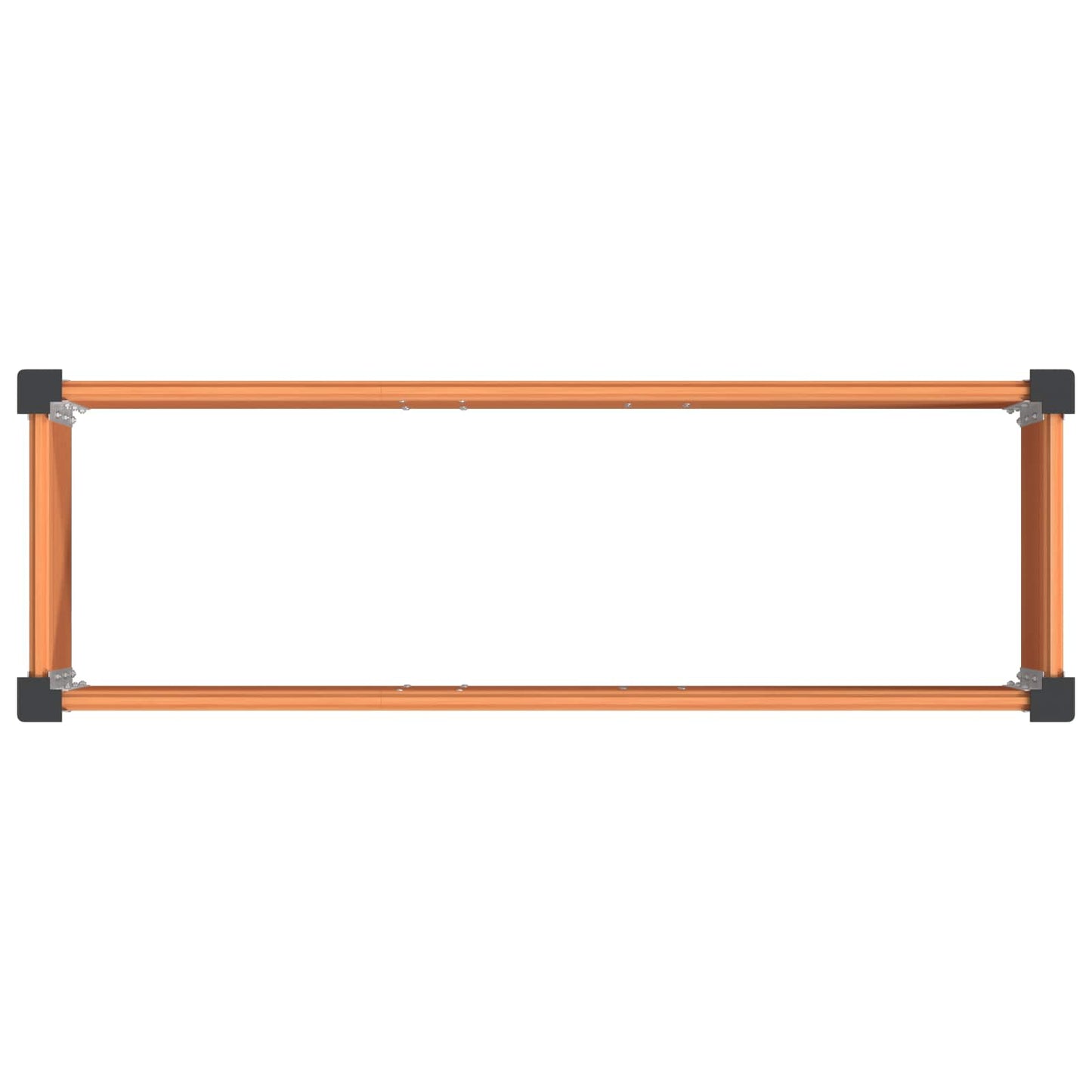 Letto rialzato da giardino Marrone 100 x 30 x 72 cm | homemem39