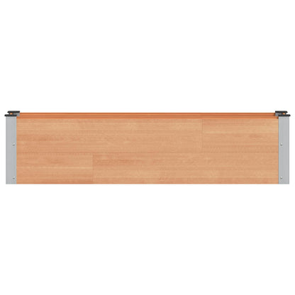 Letto rialzato da giardino Marrone 150 x 30 x 36 cm