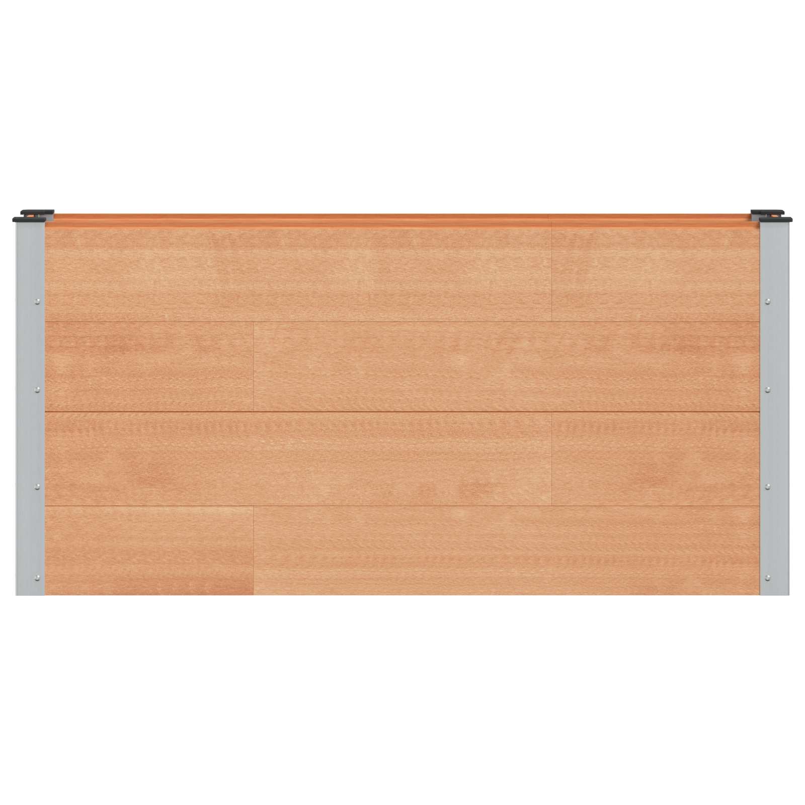 Letto rialzato da giardino Marrone 150 x 30 x 72 cm | homemem39