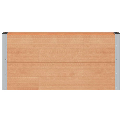Letto rialzato da giardino Marrone 150 x 30 x 72 cm
