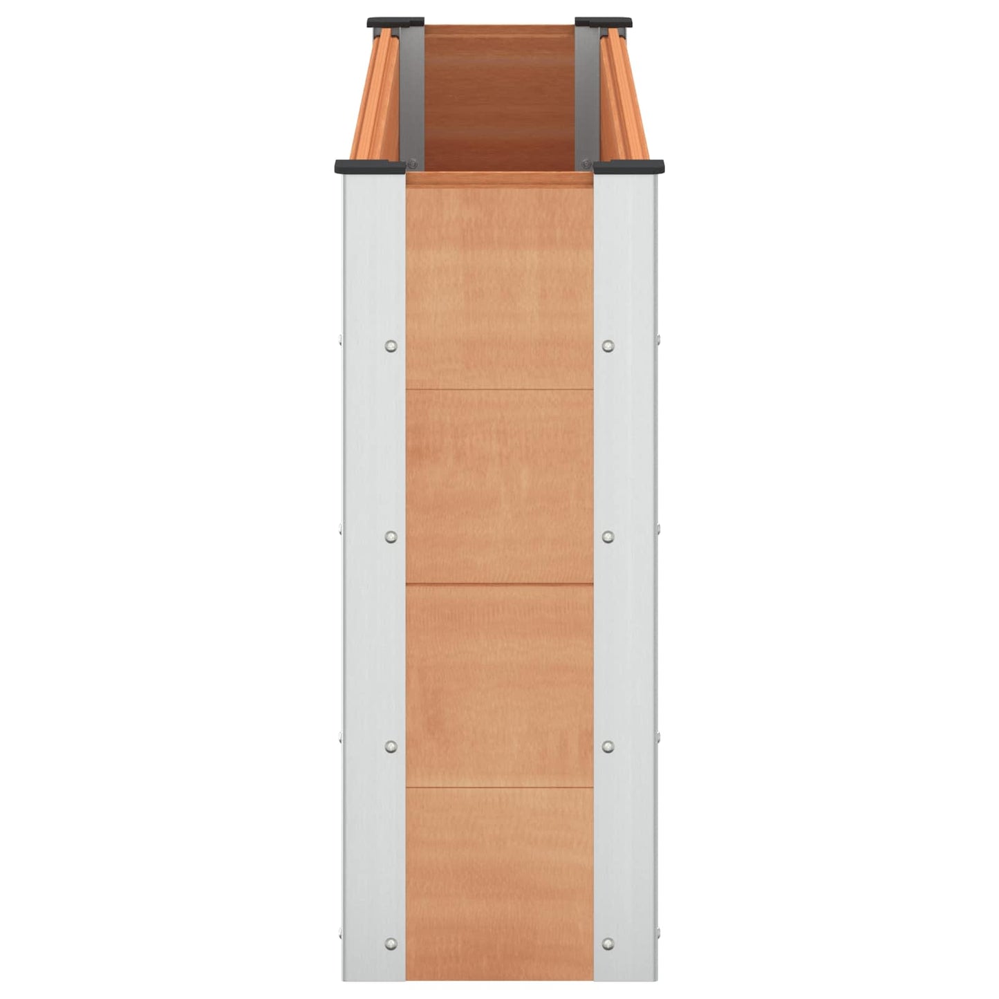 Letto rialzato da giardino Marrone 150 x 30 x 72 cm | homemem39