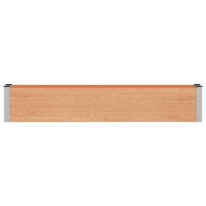 Letto rialzato da giardino Marrone 200 x 30 x 36 cm