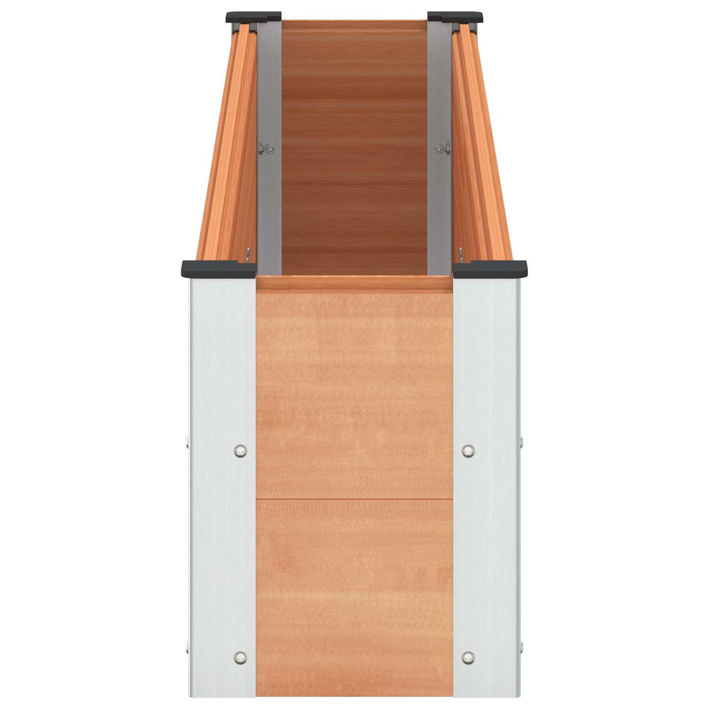 Letto rialzato da giardino Marrone 200 x 30 x 36 cm | homemem39