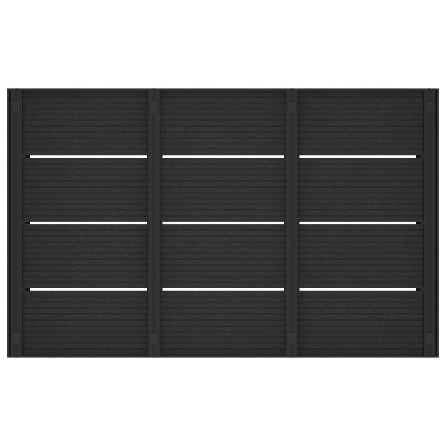 Piastra base per doccia Nero 101 x 63 x 5,5 cm WPC | homemem39
