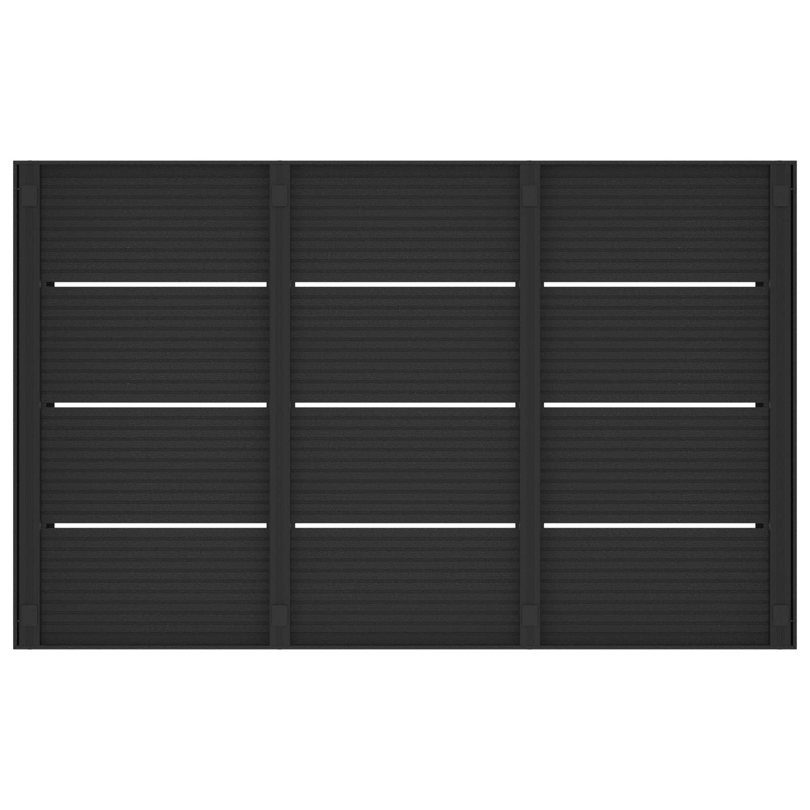 Piastra base per doccia Nero 101 x 63 x 5,5 cm WPC | homemem39