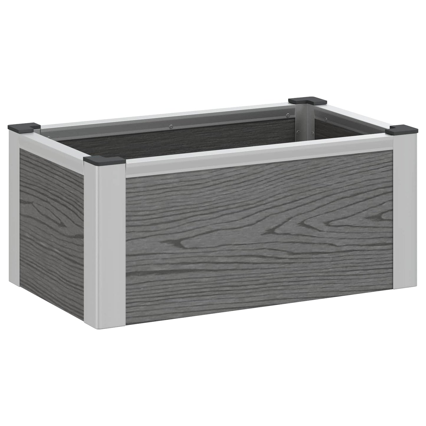 Letto rialzato da giardino Grigio 50 x 30 x 22 cm | homemem39