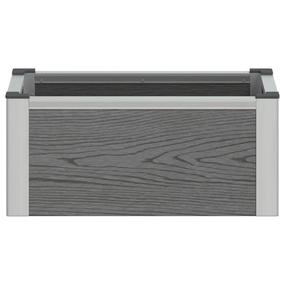Letto rialzato da giardino Grigio 50 x 30 x 22 cm | homemem39