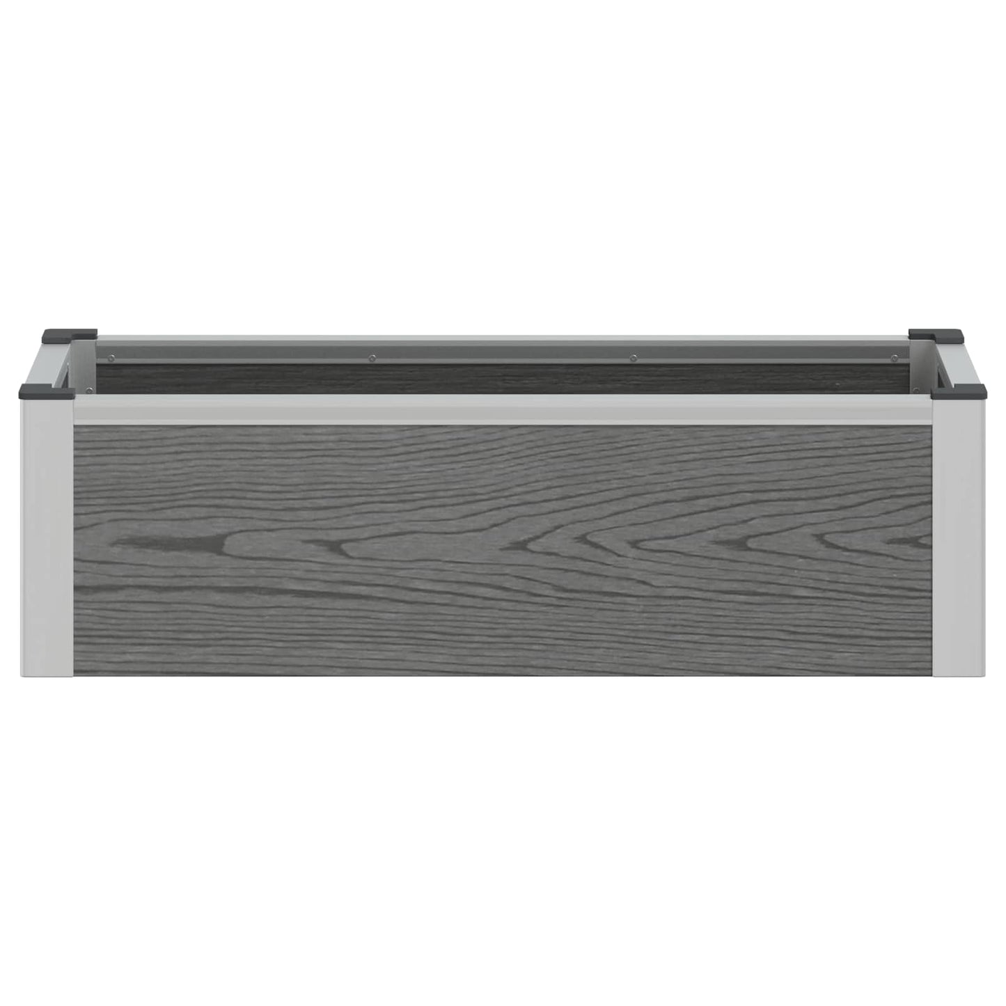 Letto rialzato da giardino Grigio 75 x 30 x 22 cm | homemem39