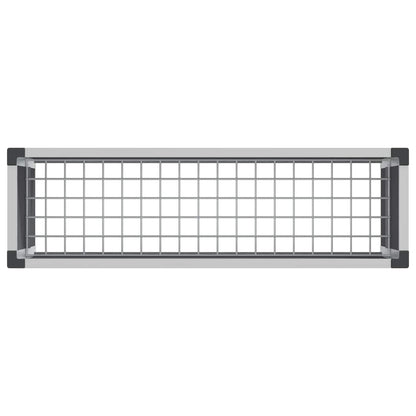 Letto rialzato da giardino Grigio 100 x 30 x 22 cm | homemem39