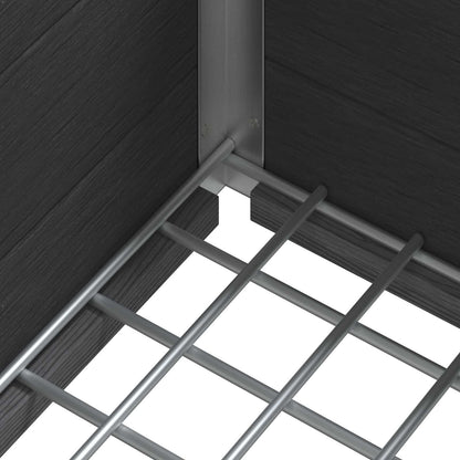 Letto rialzato da giardino Grigio 50 x 30 x 22 cm | homemem39