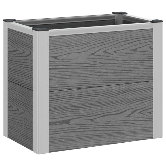 Letto rialzato da giardino Grigio 50 x 30 x 22 cm | homemem39