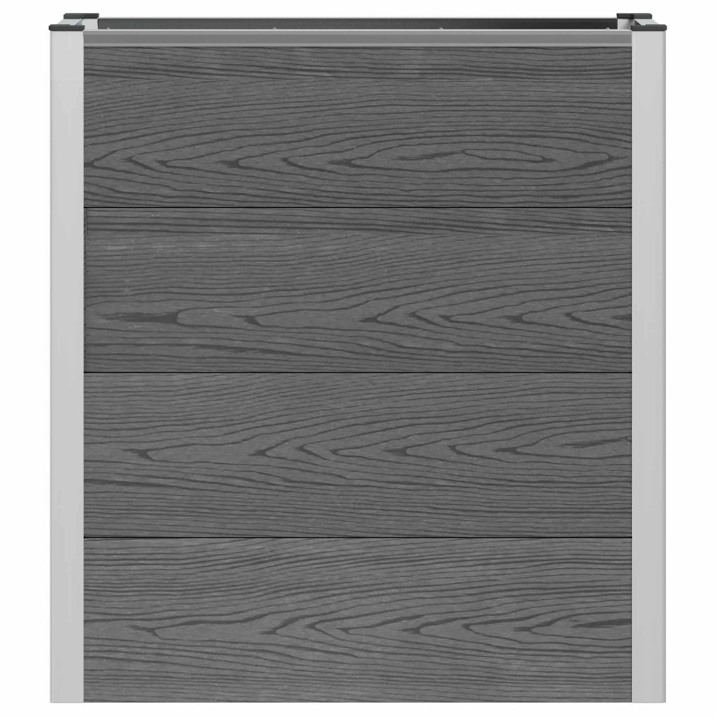 Letto rialzato da giardino Grigio 75 x 30 x 22 cm | homemem39