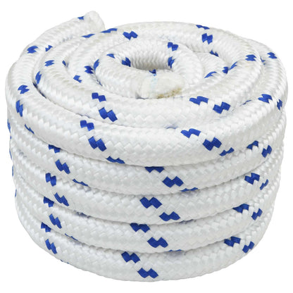 Corda da Barca 25 m 5 Bianco e Blu PP | homemem39